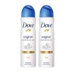 Dove Original Deodorant For Women, 150 ml (Pack of 2) - Fast Shipping to USA & Canada