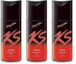 KamaSutra Spark Deodorant Spray For Men (450 ml, Pack of 3) - Fast Shipping to USA & Canada - Image 2