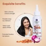 Ayouthveda Protein Hair Oil For Healthy Hair | Blend of Essential Oil & 12 Herbal Extracts | Strengthen The Roots & Makes Hair Shiny | A Non Sticky Formula For Dandruff Control (Pack of 3-100ml each) - Fast Shipping to USA & Canada - Image 5