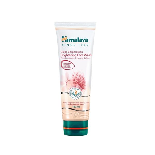 Himalaya Clear Complexion Bright Face Wash, Pomegranate, 100 ml - Fast Shipping to USA & Canada