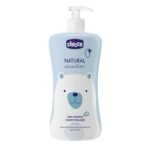 Chicco Natural Sensation Baby Shampoo with Natural Extracts of Aloe & Sweet Almond Oil, 500ml| Gentle on Scalp | No Tears Formula |No Harmful Ingredients |Dermatologist & Pediatrician Approved - Fast Shipping to USA & Canada