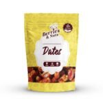 Berries And Nuts Premium Emirates Dates | Khalas Dates | 500 Grams|fresh - Fast Shipping to USA & Canada