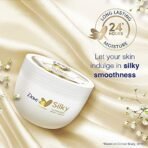 Dove Body Love Silky Pampering Body Cream For All Skin Types Paraben Free, 24hrs Moisturisation With Plant based Moisturiser Silky Soft Skin 300g - Fast Shipping to USA & Canada - Image 4