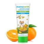 Mamaearth Natural Toothpaste for Cleanses Cavity,Plaque Repairing, Orange Flavour, SLS Free, with 750 Ppm Fluoride, 4+ Years, Plant Based with No Harmful Chemicals, 50Gm - Fast Shipping to USA & Canada