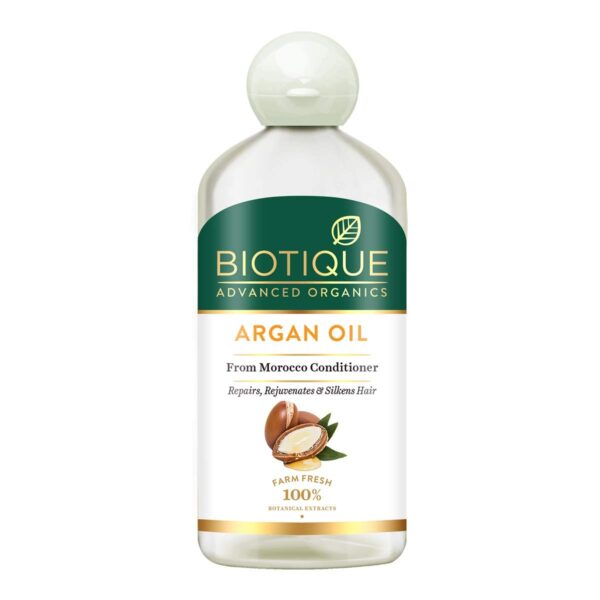 Biotique Argan Oil Hair Conditioner From Morocco (Repairs, Rejuvenates, And Silkens Hair), 300Ml, 1 Count - Fast Shipping to USA & Canada