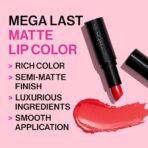 wet n wild Mega Last Matte Lip Color, Mauve Outta Here - Fast Shipping to USA & Canada - Image 3