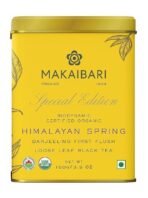 Makaibari Gift Pack Trio Assortment with Infuser | Pack Of 3 Loose Teas in Metal Caddy + 1 Kettle Tea Infuser (1pc Himalayan Spring, 1pc Silver Green & 1pc Summer Solstice Muscatel) | - Fast Shipping to USA & Canada - Image 4