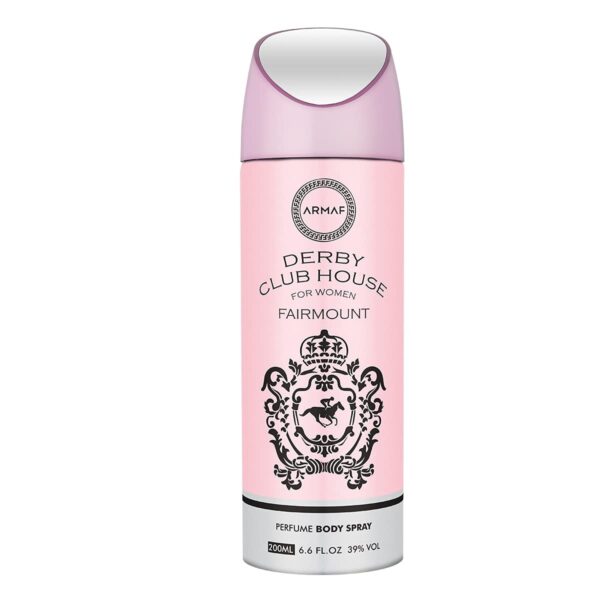 Armaf Derby Club House Fairmount Deodorant Body Spray For Women 200 ML - Fast Shipping to USA & Canada