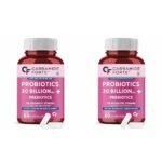Carbamide Forte Probiotics Supplement 30 Billion for Women & Men - 60 Veg Capsules (Pack of 2) - Fast Shipping to USA