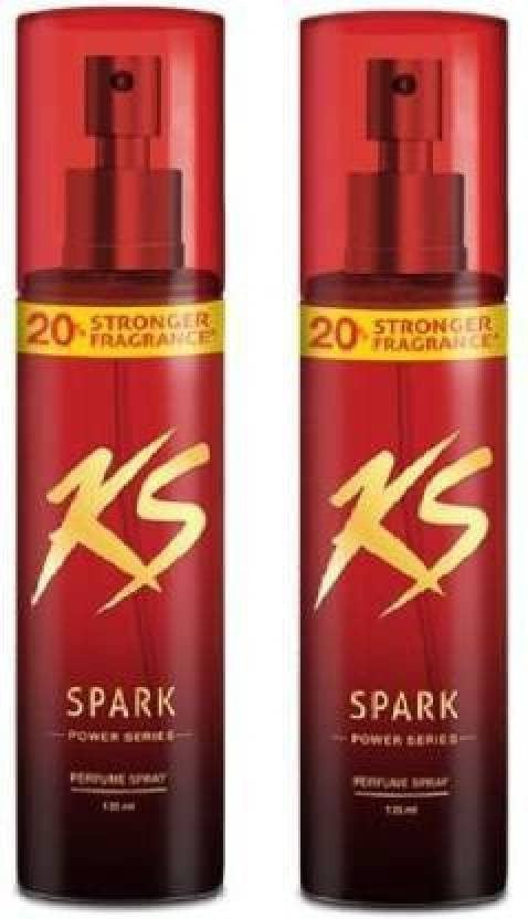 Kamasutra Spark Power Series Body Spray - For Men & Women (270 ml, Pack of 2) - Fast Shipping to USA & Canada