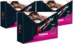 Kamasutra Desire DOTTED Monthly Combo Condom (Set of 3, 12 Each, 36 Sheets) - Fast Shipping to USA