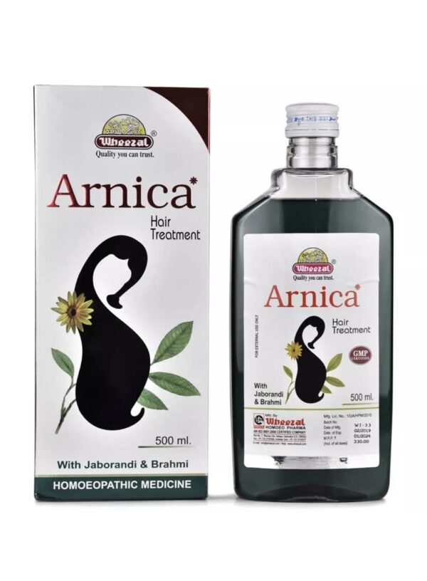 KRIG's Wheezal Arnica Hair Treatment Oil (500Ml) - Fast Shipping to USA