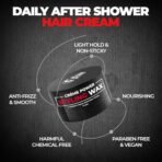 Beardo Creme Power Styling Wax, 75 gm | Cream Hair Wax Men | Cr?me Styling Wax | Volumizing Wax | Natural Finish | Hair Cream | Hair Wax for Non Stick, Smooth Hair - Fast Shipping to USA & Canada - Image 6