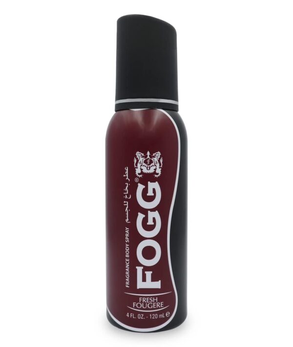 Fogg Fresh Fougere Premium No Gas Deodorant for Men, Long-Lasting Perfume Body Spray, 120 ml - Fast Shipping to USA & Canada