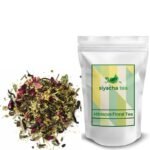Siyacha Tea Hibiscus Floral Tea|100g|Caffeine Free Blend for Stress Relief & Good Sleep|Herbal Tea - Calming Tisane|Herbal Chai Patti|100% Natural Leaves|Refreshing Premium Delight|Brew Hot or Cold| - Fast Shipping to USA & Canada