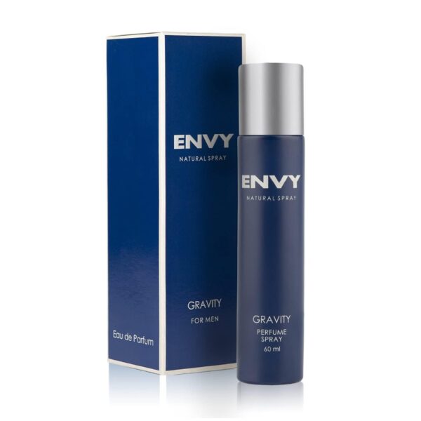 ENVY Gravity Perfume - 60ML | Long Lasting Perfume for Men Pack of 2 - Fast Shipping to USA & Canada