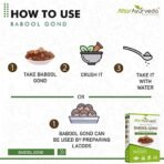 Attar Ayurveda Babul Gond Gum - Kikar Gond - Babool Gond - Acacia arabica Willd (250 Grams) - Fast Shipping to USA - Image 7