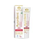 Maharishi Ayurveda Ayurdent Classic Toothpaste | Unique Saliva Balancing Formula | For Toothache, Bleeding Gums, Sensitivity, Cavities, Plaque & Bad breath | Non Foaming, No SLS & Fluoride | Pack of 1 - Fast Shipping to USA & Canada
