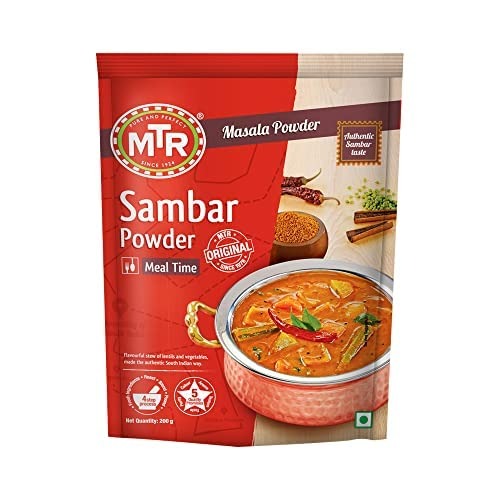 MTR Spice - Sambar Powder 200g - Fast Shipping to USA & Canada