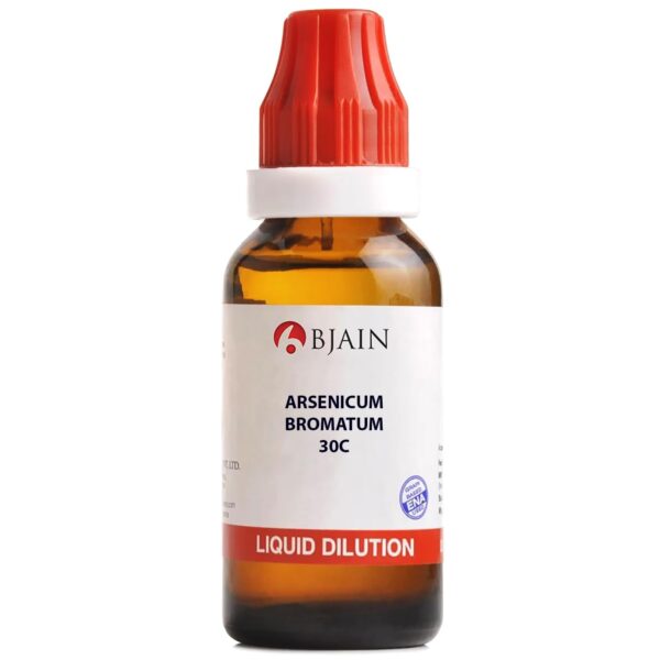 Bjain Arsenicum Bromatum 30C Homeopathic Liquid Dilution, 30ml