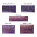 Cadbury Dairy Milk Silk Special Valentine's Gift Basket with Teddy Bear, 222 g - Fast Shipping to USA & Canada - Image 7