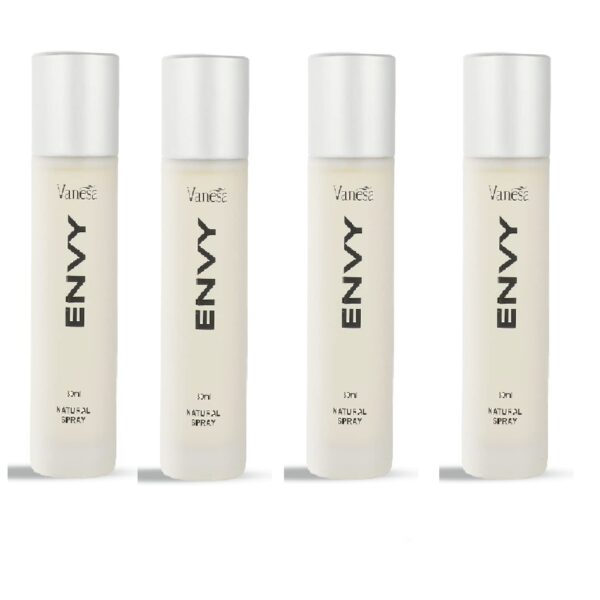 ENVY Natural Spray Women Perfume - 30ML (Pack of 4) | Eau da parfum | Long Lasting Perfume Scent For Women - Fast Shipping to USA & Canada