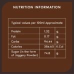 FOODIA Jaggery Strong Hot Coffee (400g) | Instant Coffee Powder with Zero Refined Sugar | Coffee Premix with Real Ingredients | Vegan - Fast Shipping to USA & Canada - Image 6