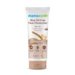 Mamaearth Rice Oil-Free Face Moisturizer for Oily Skin | With Rice Water & Niacinamide for Glass Skin | 24-Hour Hydration | Brightens Skin Tone | 80g - Fast Shipping to USA & Canada