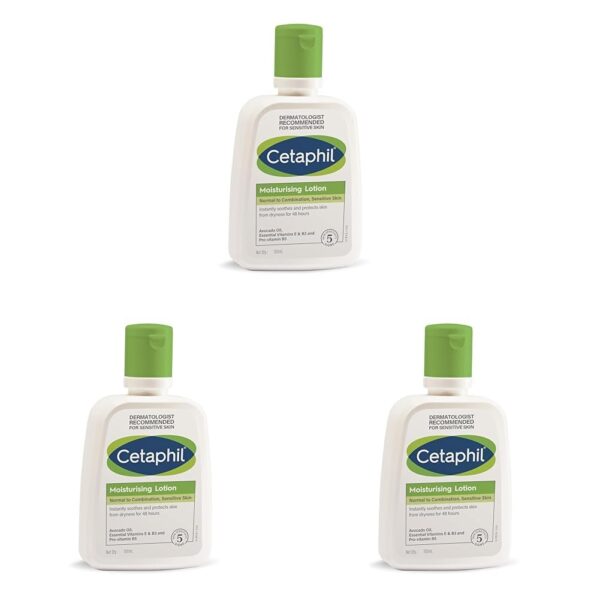 Cetaphil Moisturizing Lotion For Normal To Combination,Sensitive Skin|100 Ml|Moisturizer With Niacinamide,Panthenol|Non-Greasy,Won'T Clog Pores|Dermatologist Recommended|Paraben,Sulphate Free - Fast Shipping to USA & Canada