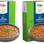 Gits Ready to Eat Dal Makhani, Pure Veg, Heat and Eat Indian Meal, Microwaveable, 300g (Pack of 2) - Fast Shipping to USA & Canada