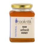 Praakritik Natural Adivasi Honey, Organic, Natural, Unpasteurized, Unfiltered & Raw, from Wild Indigenous Bees, 500 Grams - Fast Shipping to USA & Canada