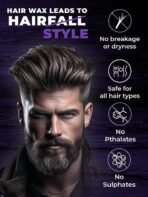 Beardo Xxtra Stronghold Hair Wax, 100 gm | Crystal Hair Wax for Men | Hair Wax Men | Hair Styling Wax for Glossy Finish & Shine | Extra Strong Hold Wax - Fast Shipping to USA & Canada - Image 7