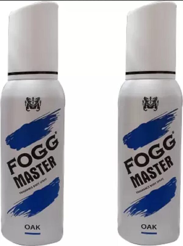 FOGG Men & Women Master Oak (Pack Of 2) Fresh Scent Body Spray - & (240 Ml, Pack Of 2) - Fast Shipping to USA & Canada