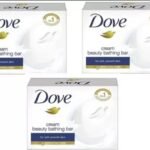 Dove Cream Beauty Bathing Bar Moisturising Cream (75g) - Set of 3 - Fast Shipping to USA & Canada