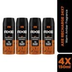 Axe Recharge Long Lasting Deodorant Bodyspray For Men 150 ml, Pack of 4 - Fast Shipping to USA & Canada - Image 3