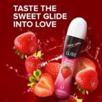KamaSutra Strawberry Flavoured Condoms for men Count 10 with Strawberry Water Lube Flavoured Lubricant 50ml - Fast Shipping to USA - Image 3