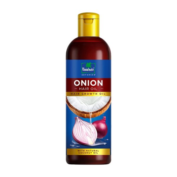 Parachute Advansed Onion Hair Oil for Hair Growth and Hair Fall Control with Natural Coconut Oil & Vitamin E - 200ml - Fast Shipping to USA & Canada