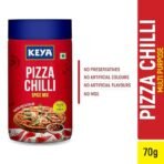 Keya International Sprinklers Combo | Italian Pizza Oregano 80gm | Piri Piri 100gm | Italian Pizza Chilli 70gm | Seasonings For Pizza & Pasta | Sprinkle It On Anything | Instant Seasoning Mix, Exotic Spices | Pack of 3 - Fast Shipping to USA & Canada - Image 3