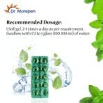 DR. MOREPEN Pudina Gels Acidity Relief Medicine For Indigestion And Gas Relief, 10 Digestive Capsules, Pack of 10 (10x10) - Fast Shipping to USA - Image 6