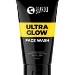 Beardo Ultraglow Face Wash for Men | Red Algae, White Lily & Menthol for Brightened, Hydrated and Refreshing Skin | Face Wash for Tone Brightening and Glowing Skin | Suitable for All Skin Types | 100ml - Fast Shipping to USA & Canada