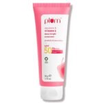 Plum Squalane&Vitamin E Dewy-Bright Sunscreen Spf 50 Pa+++|No White Cast,Lightweight,Non-Sticky|All Skin Types|Sunscreen For Women&Men|100% Vegan|50 G - Fast Shipping to USA & Canada
