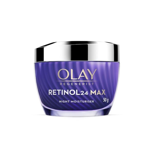 Olay Retinol24 Max Night Cream l Visibly Reduces Fine Lines in 7 Nights | Max Repair, Max Hydration l No Redness or Irritation | Fragrance Free l Normal, Oily, Dry and Combination Skin l 50g - Fast Shipping to USA & Canada
