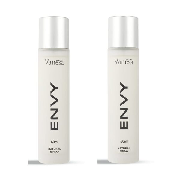 ENVY Natural Spray For Women Perfume - 60ML Each (Pack of 2) | Long Lasting Eau Da Parfum - Fast Shipping to USA & Canada