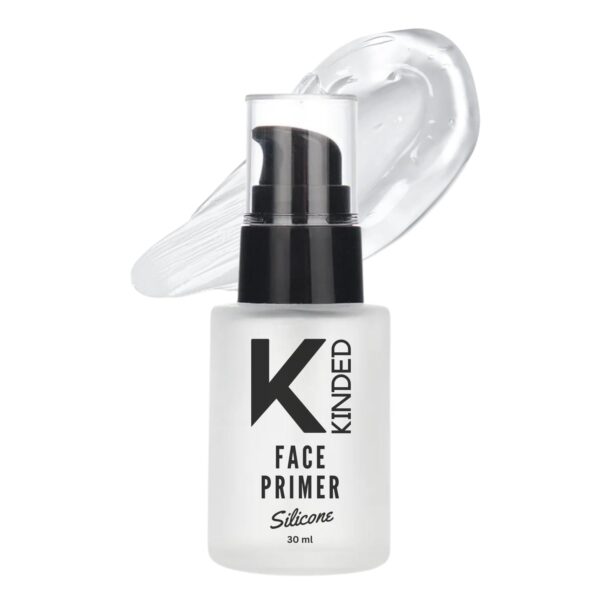 KINDED Silicone Face Primer for Face Makeup Flawless Finish Mattifying Makeup Base Long Lasting Matte Finish Silicone Gel Based Pro Primer for Open Pores Dry Oily Combination All Skin Type - 30 ML - Fast Shipping to USA & Canada