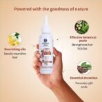 Ayouthveda Protein Hair Oil For Healthy Hair | Blend of Essential Oil & 12 Herbal Extracts | Strengthen The Roots & Makes Hair Shiny | A Non Sticky Formula For Dandruff Control (Pack of 3-100ml each) - Fast Shipping to USA & Canada - Image 6