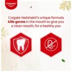 Colgate Swarna Vedshakti Toothpaste - 200gm - Fast Shipping to USA & Canada - Image 6