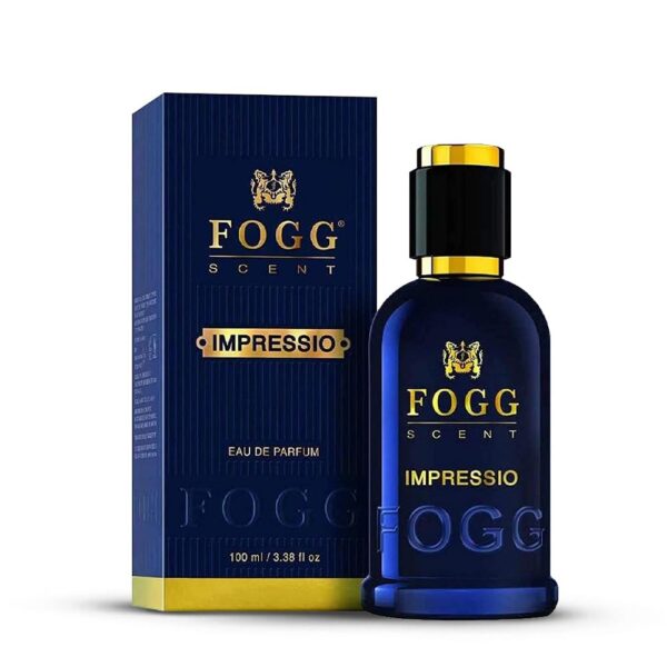 FOGG Men Spray Scent Impressio Perfume , Long-Lasting, Fresh & Powerful Fragrance Spray, Eau De Parfum, 100Ml - Fast Shipping to USA & Canada