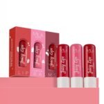 Mila Beaute Tinted Juicy Lip Balms Combo with 12 Hrs Moisturisation & SPF 15 I Almond Oil I Hydrating & Nourishing I For Dry & Chapped Lips I Lip Balm for Winter I Pack of 3 - Fast Shipping to USA & Canada
