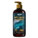 Wow Skin Science Wild Aqua Foaming Body Wash - No Parabens, Sulphate, Silicones & Color, 500mL - Fast Shipping to USA & Canada
