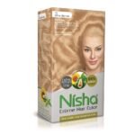 Nisha Cream Hair Color, Permanent Hair Colour Ultra Blonde, Silky & Shiny 100% Grey Coverage Rich Bright Long Lasting Hair Colouring For Ultra Soft Deep Shine Hair Dye (Pack of 1) - Fast Shipping to USA & Canada